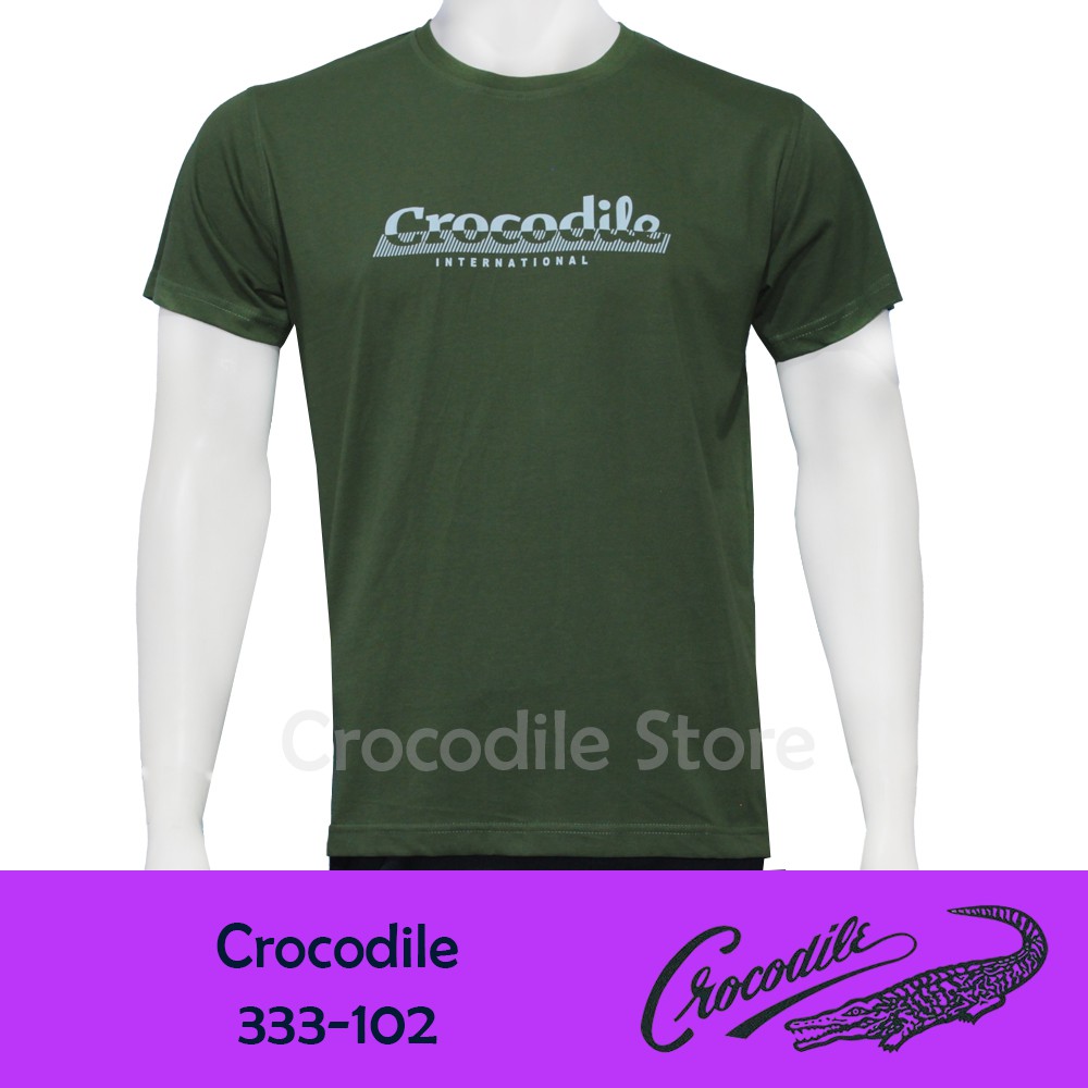 Kaos Oblong Motif Crocodile 333-102