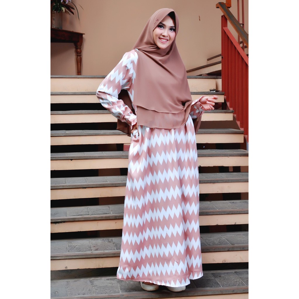 Gamis Syar i Nibras NS 22 Original Shopee Indonesia