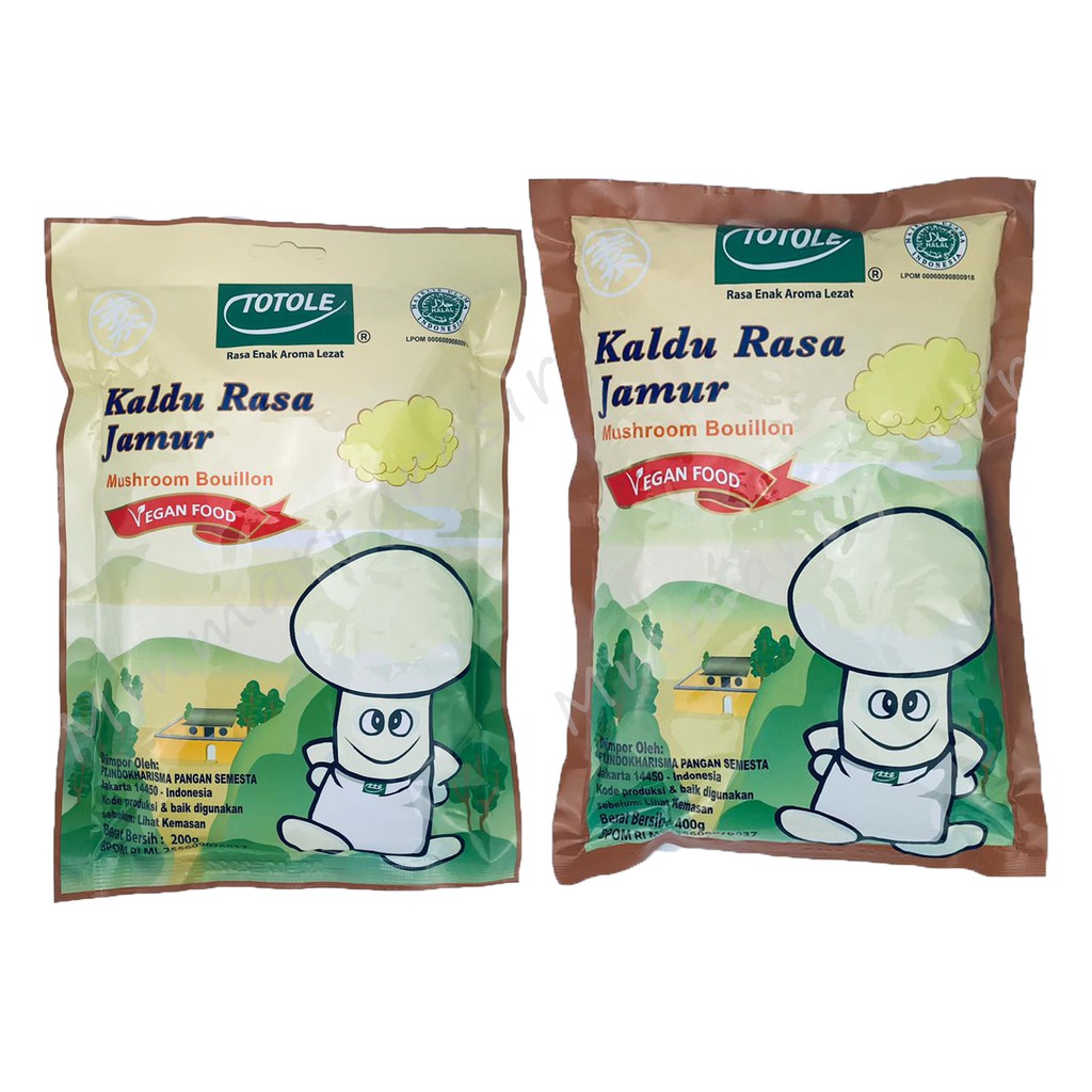 Totole / Kaldu Rasa Jamur / Mushroom Bouillon / 200g/ 400g/ 80g