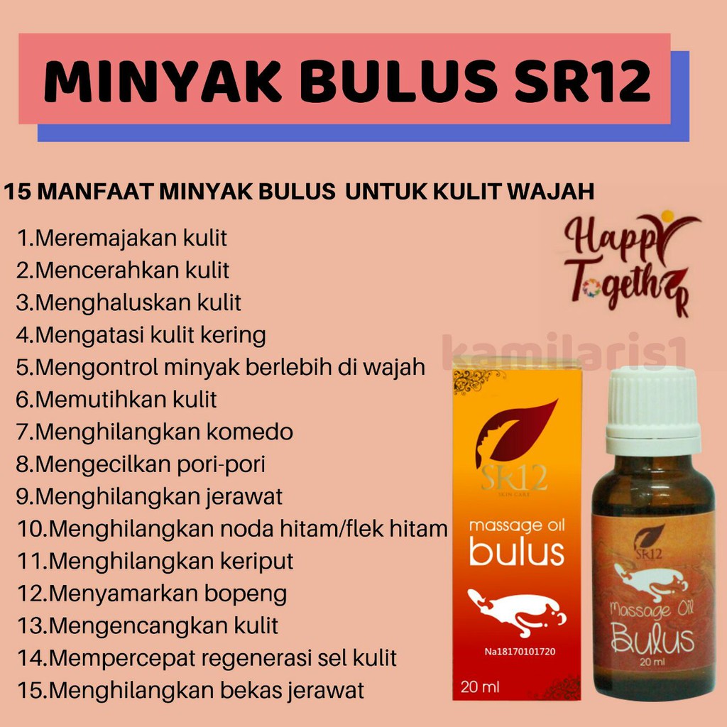 Best Seller Minyak Bulus Sr12 Minyak Gatal Panu Menyamarkan Bekas Luka Bopeng Bekas Jerawat Shopee Indonesia