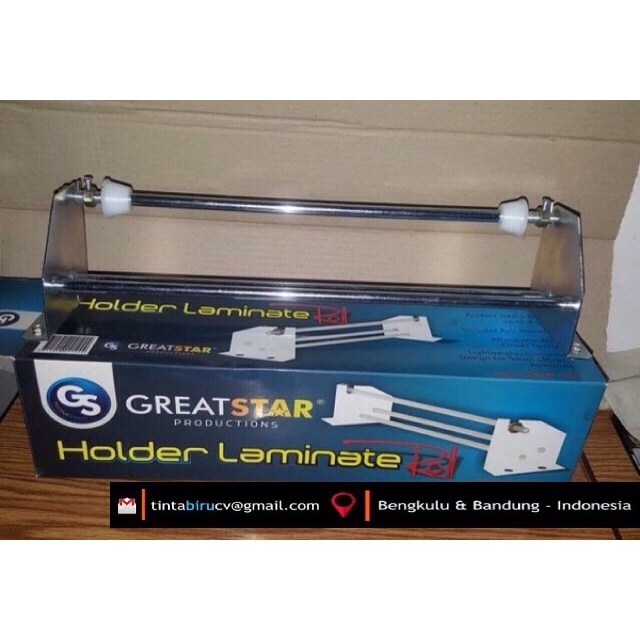 Holder  Penyangga Roll Mesin Laminasi #Stainless