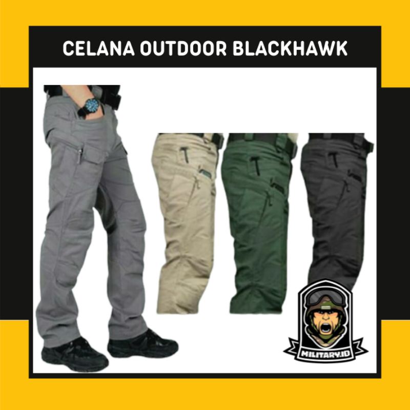 CELANA PRIA BLACKHAWK / CELANA TACTICAL BLACKHAWK