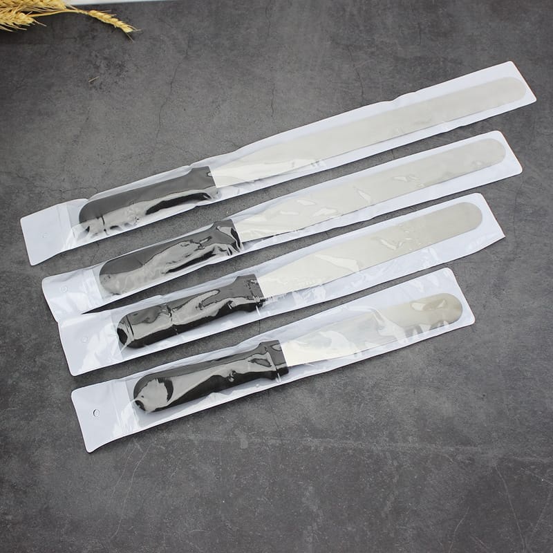 SPATULA POLES CAKE / BUTTER KNIFE CAKE / SPATULA DEKOR KUE / SPATULA STAINLESS BENGKOK &amp; LURUS