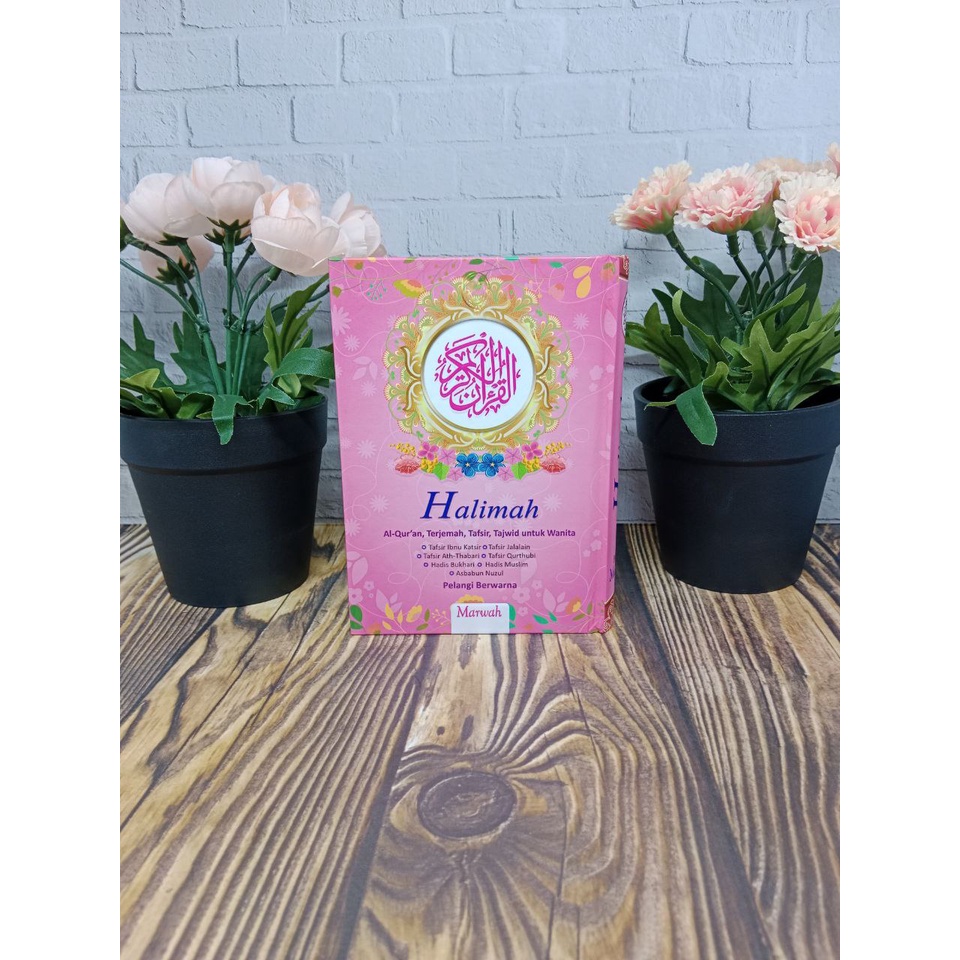 Al Qur’an Halimah Hard Cover A6, Al Quran Terjemah A6, Alquran Terjemahan, Tafsir Al Quran, Al Quran