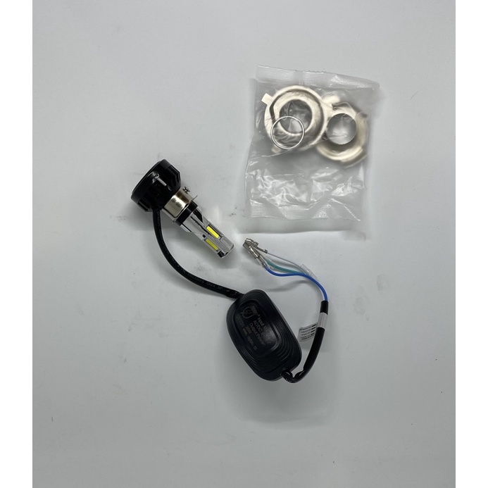 Lampu Depan 6 Sisi RTD Rayton Asli Ac Dc Original Lampu LED 6 Mata AC/DC Original M02E M:02E Plus Kipas H6 H4 & 3 Mata-7