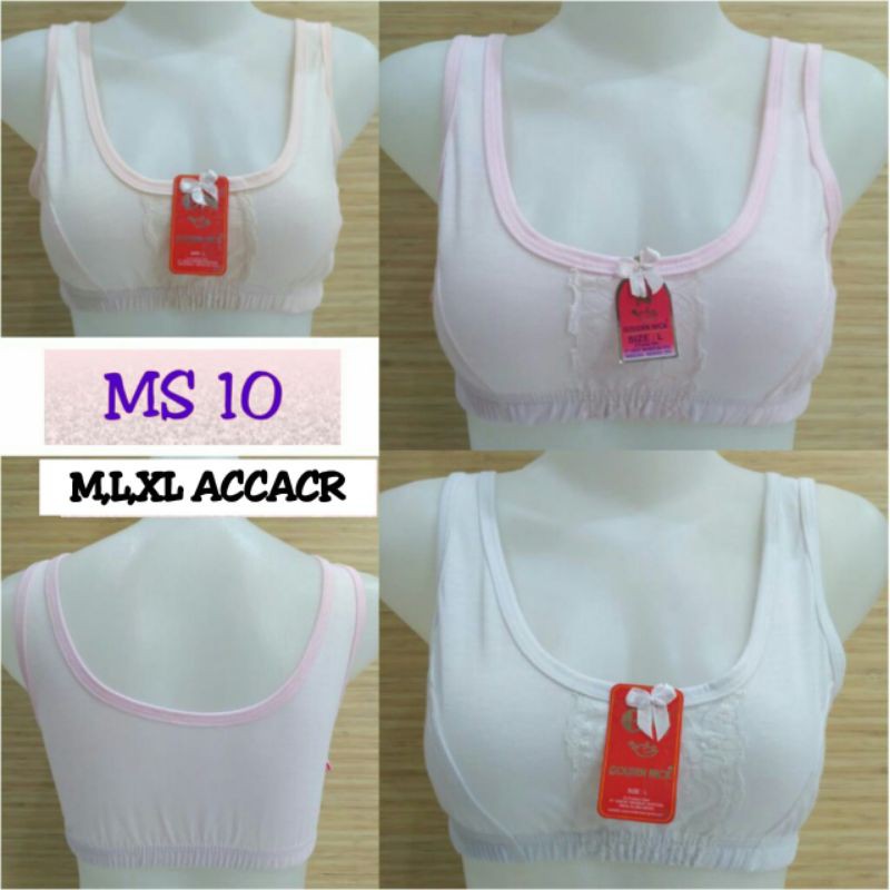 (GROSIR) MINISET REMAJA BRA pemula GOLDEN NICK Art:10