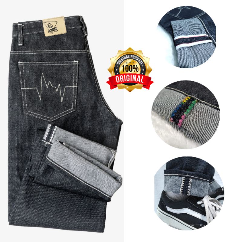 COD DENIM SELVEDGE/SELVEDGE DENIM ACCENT 15 OZ/KONVEKSI SELVEDGE