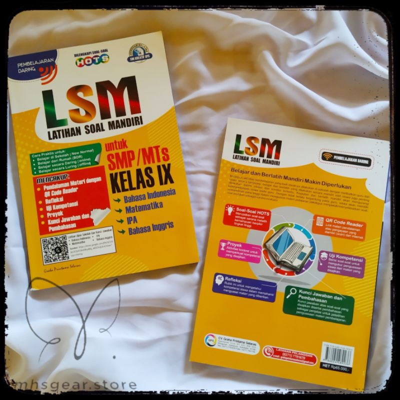 Buku Persiapan Uasbn Latihan Soal Mandiri Untuk Kelas 9 Smp Mts Original Shopee Indonesia
