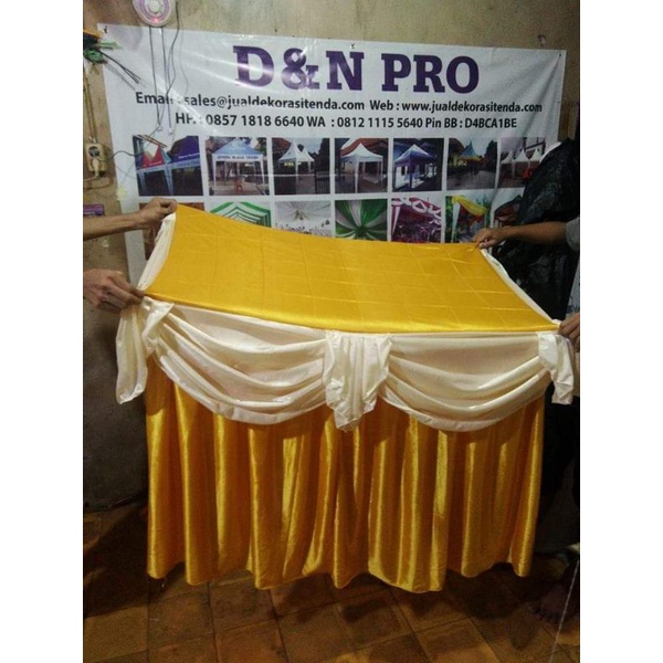 cover meja 80x50x60