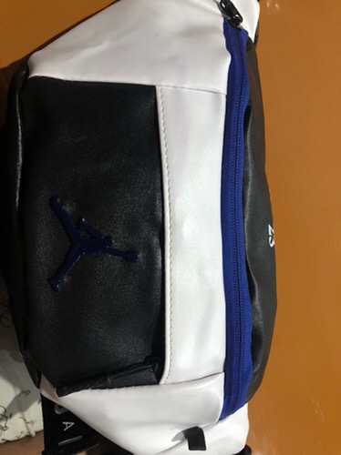 T-026 Tas Pinggang / Waist Bag Air Jordan Leather Navy