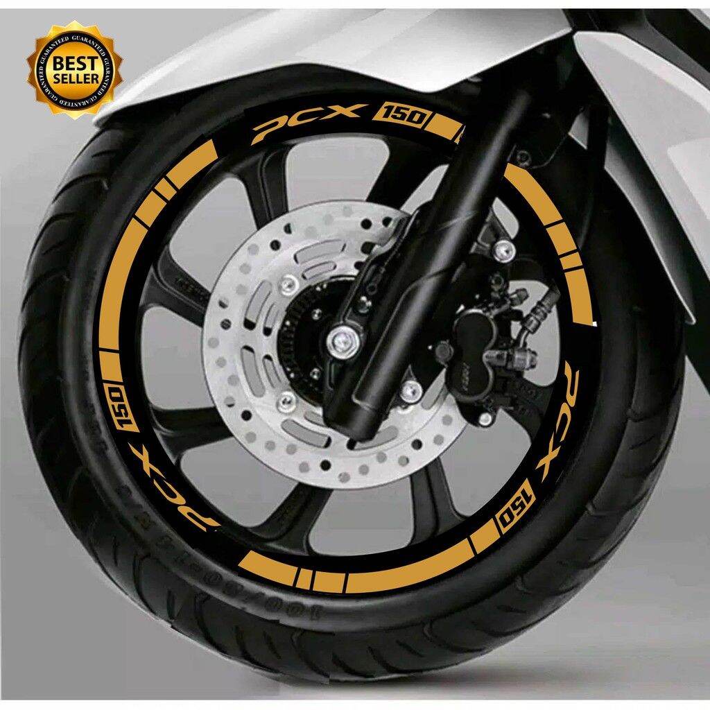 Sticker cutting lis pelk pcx lis velg HONDA PCX 150 Termurah