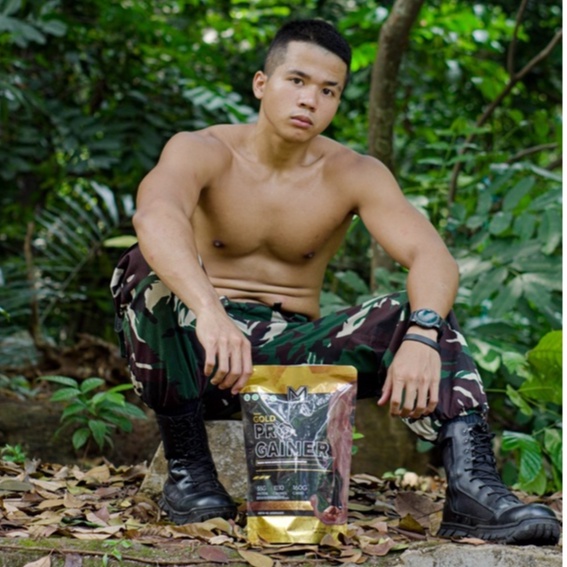 M1 Muscle First Gold Pro Mass Gainer 2 lbs 2lbs 900 gr Susu Protein Gym Bulking Penggemuk Penambah Berat Badan