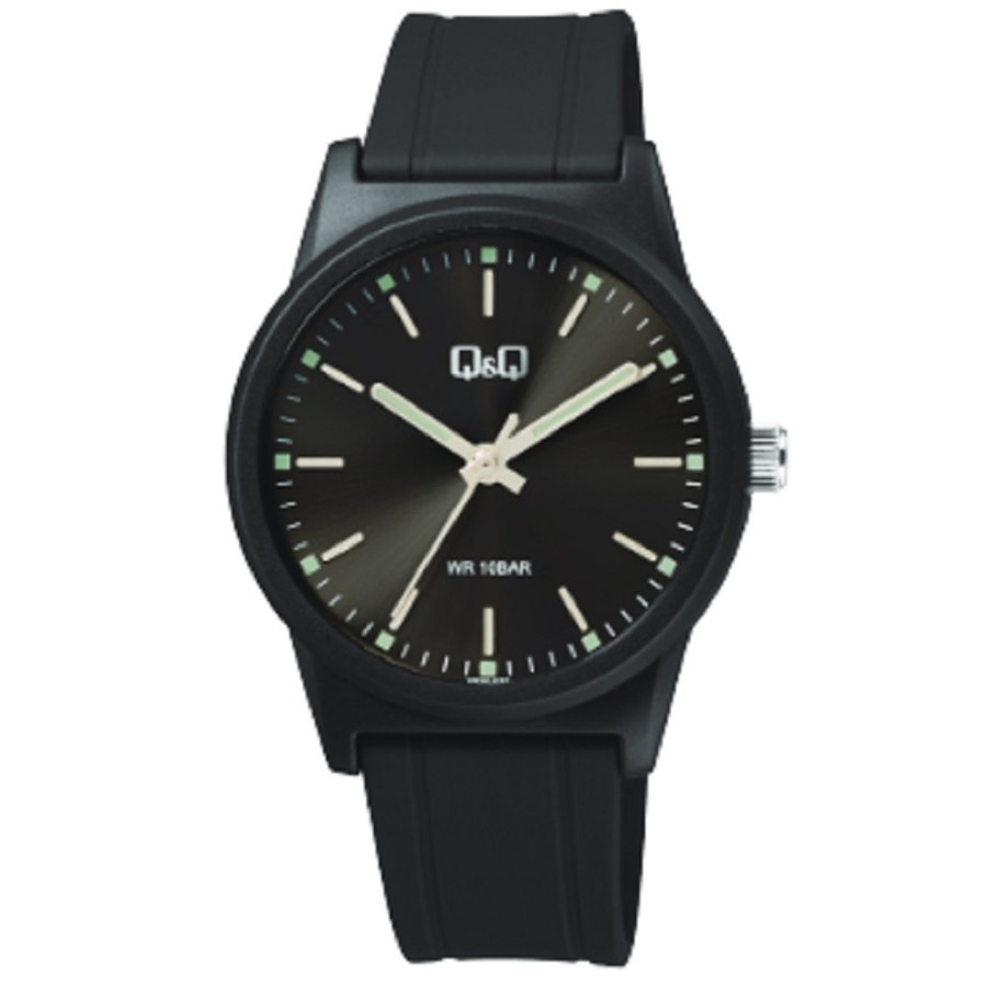 QQ Jam Watch Original VR35J030Y Unisex Q&Q Tangan QNQ Analog
