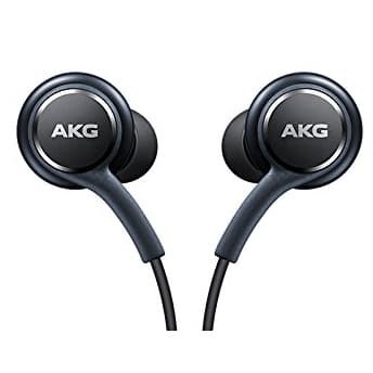 Earphone Headset For Samsung S8 by AKG (OEM) - Black