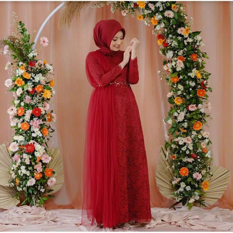 Pre love dress kembang by puthic.id