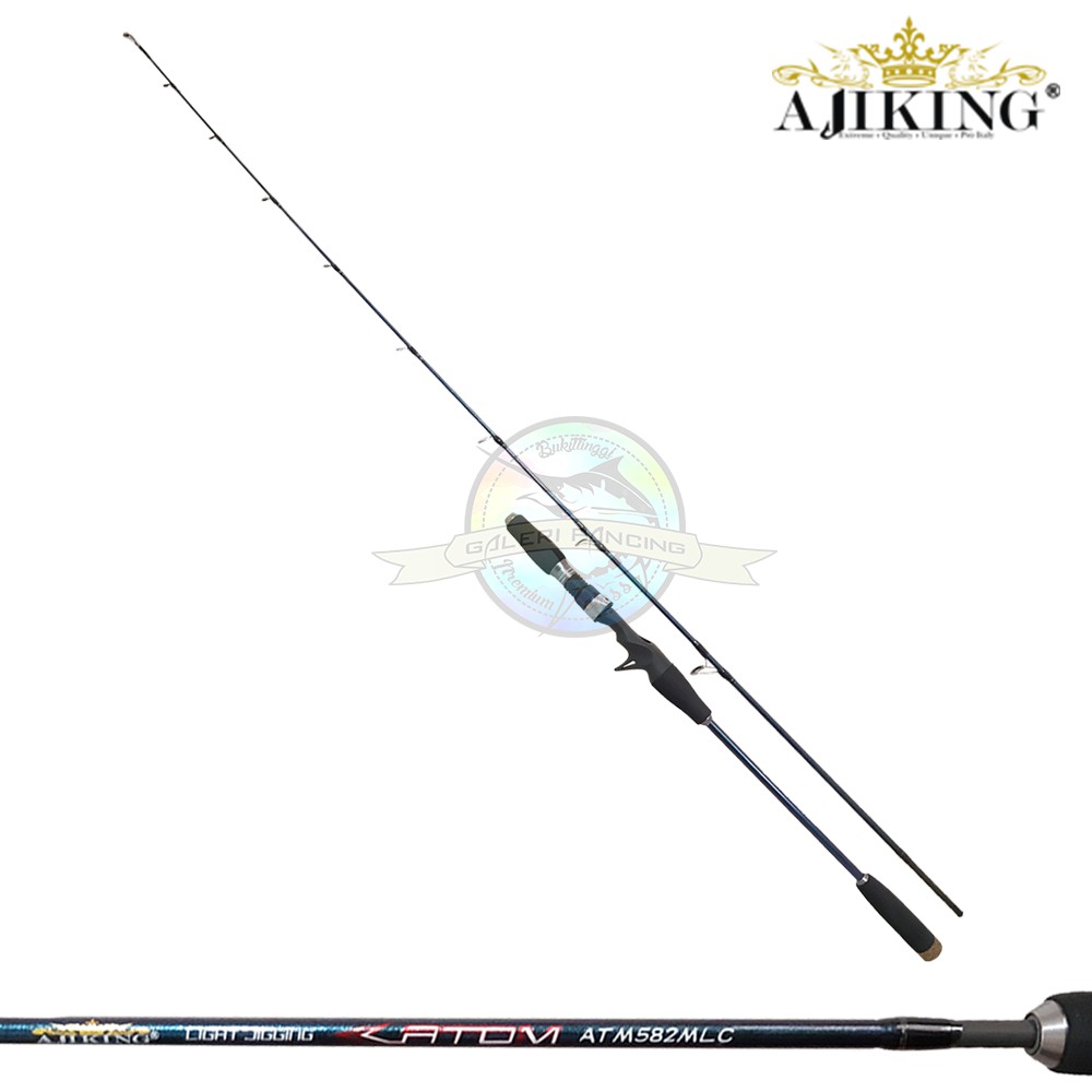 Joran OH Ajiking Light Jigging Atom 582MLC PE 1-3 177cm