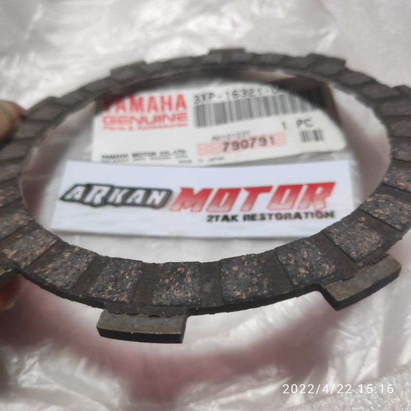 SATUAN PLAT KAMPAS KOPLING 3XP RXZ RX Z ORIGINAL JAPAN