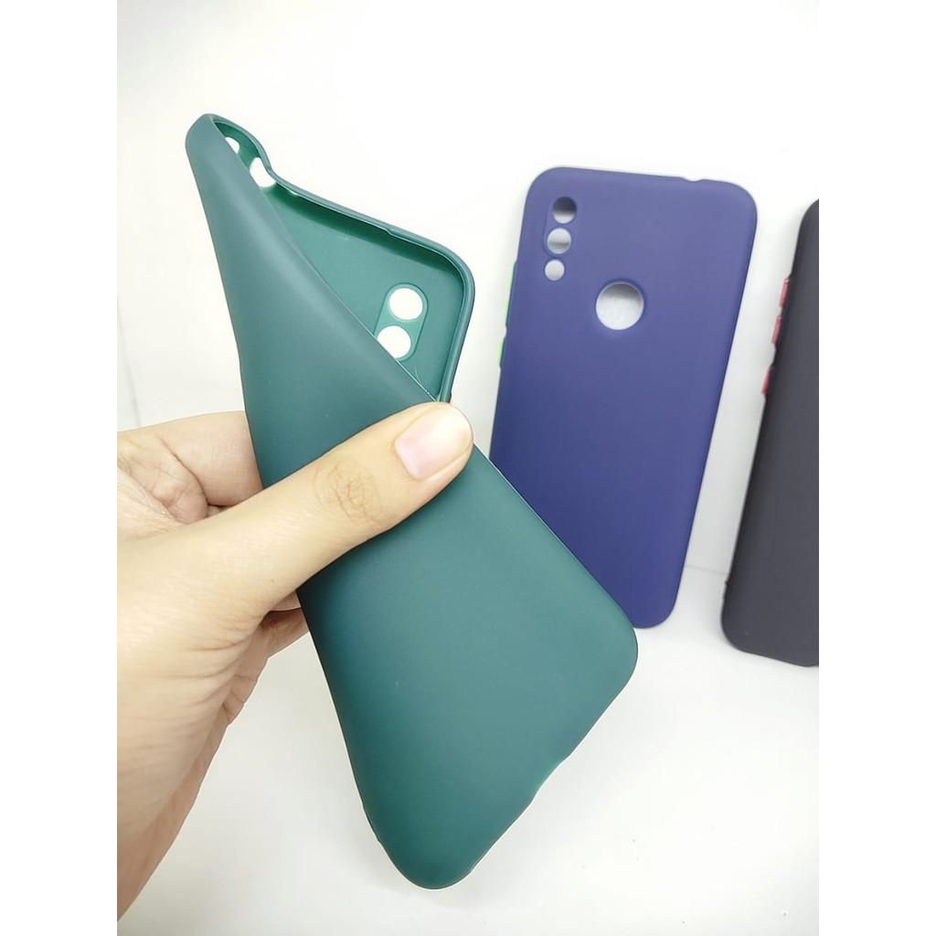 SMPC TPU Xiaomi Redmi 7 6.26 inchi SoftCase Macaron Protection Camera inch SoftCase Macaron Protecti