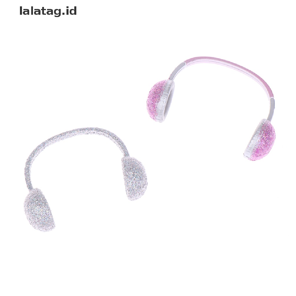 (lalatag) 1pc Miniatur Earmuffs Aksesoris Boneka