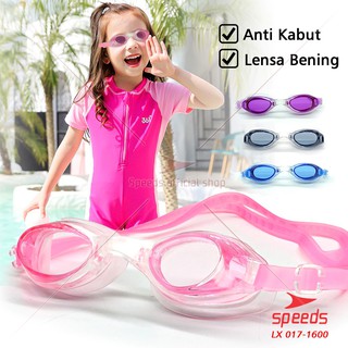 SPEEDS Kacamata renang anak Dewasa Remaja ANTI FOG & UV