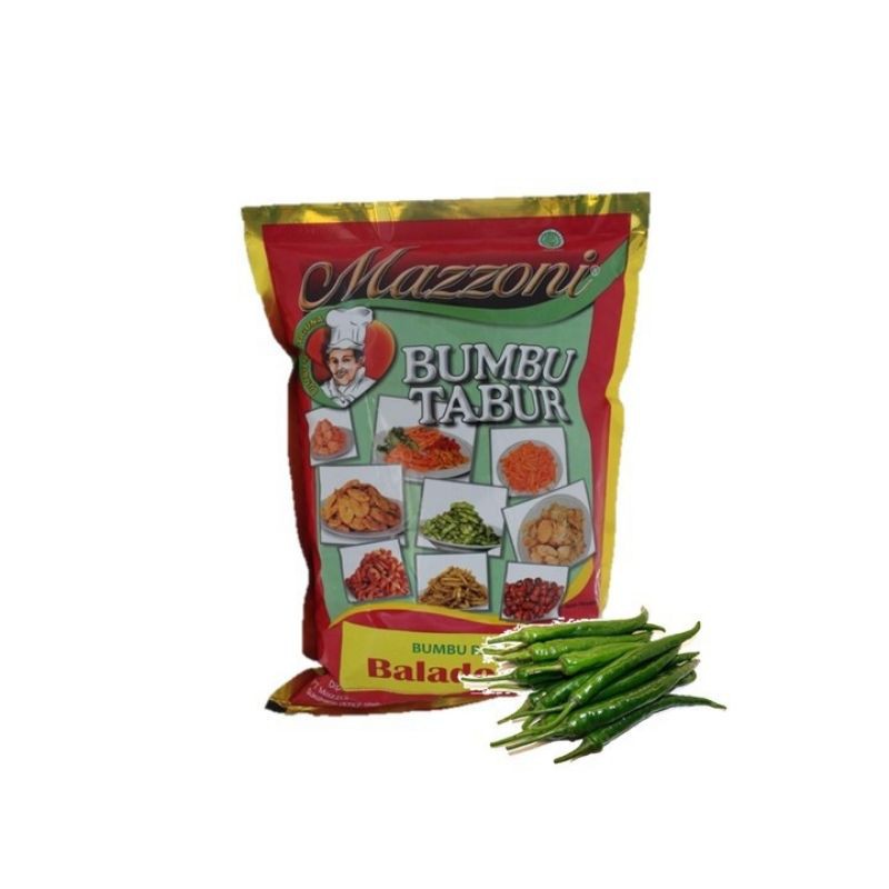 

1kg Mazzoni Balado Ijo Bumbu Tabur Rasa Balado Ijo 1 kg