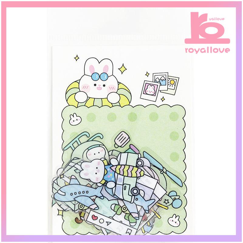 

COD✨Tas Stiker Seri Lucu Pola Kartun Lucu Stiker Dekoratif Tenda Tangan Pelajar-love