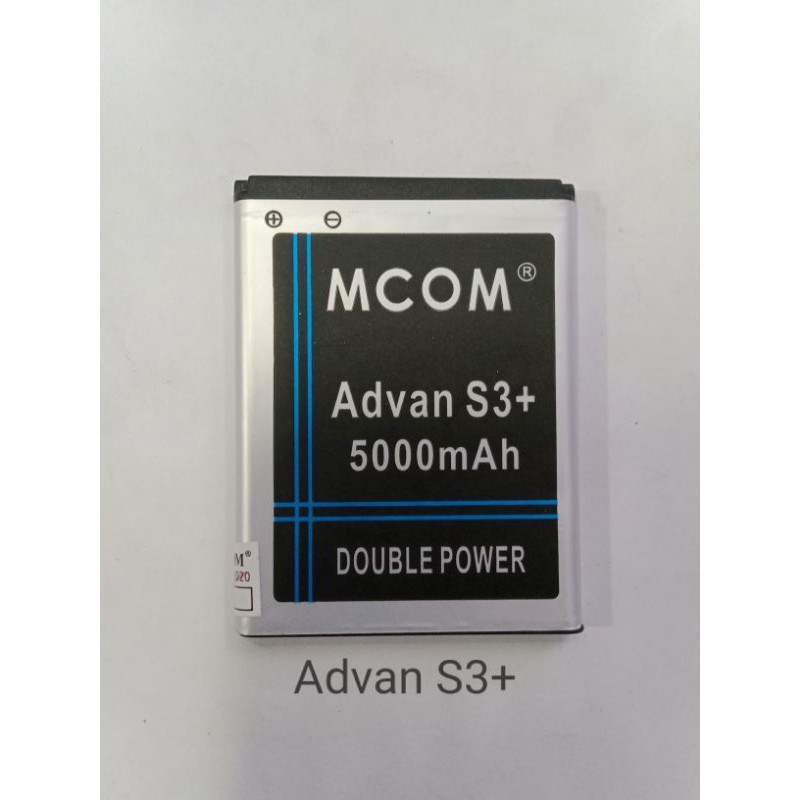 Baterai Advan S3+ / S3 Plus , S3 , S50A , S3 Lite , S35D , S4G , R7A , Q7A , S4R , i4A MCOM battery