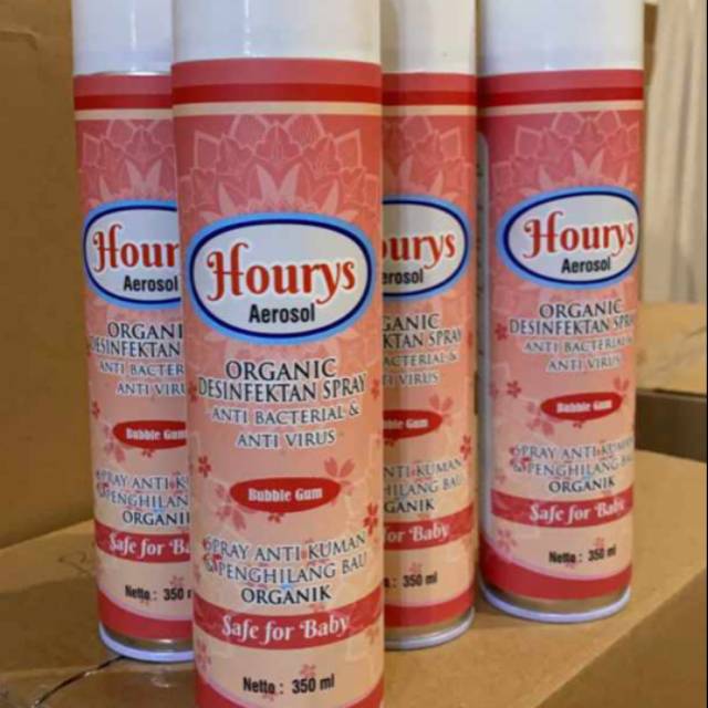 [READY STOCK] HOURYS AEROSOL 300ML ORIGINAL