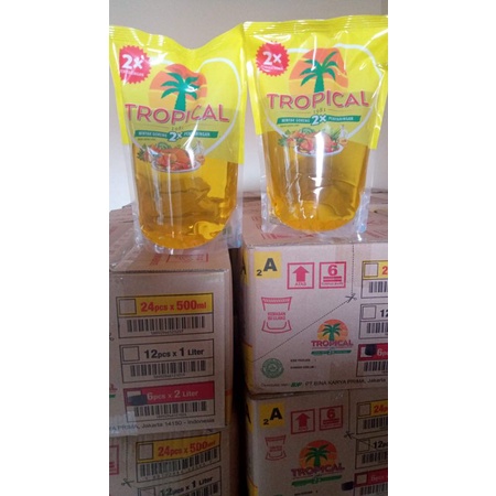 

Minyak Goreng Tropical 2 liter Pouch