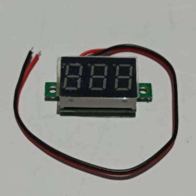 Mini DC Voltmeter Digital 2 Kabel