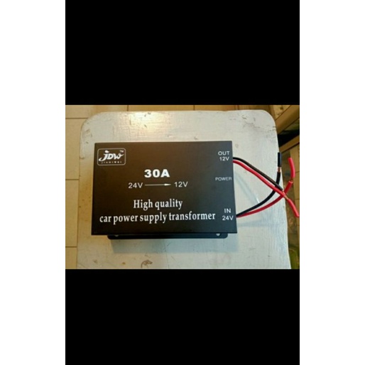 Step down 30A merek JDW input dc 24V output dc 12V