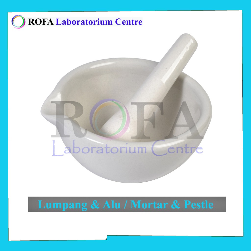 Lumpang Alu Porselen / Mortar Pestle Porcelain
