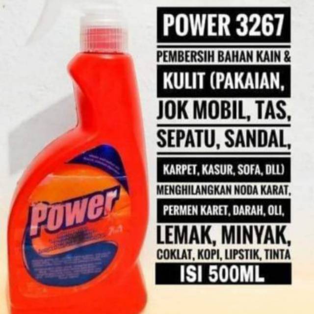Power Red/power merah my way/ pembersih pakaian