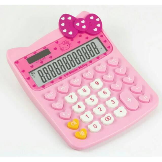 

Kalkulator/calculator Hellokity 12 digit&big display#ORI JAPAN