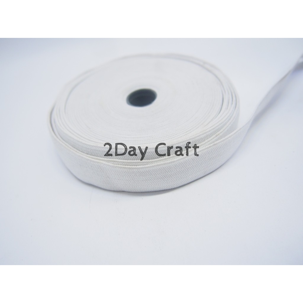Koloran 3cm Putih - Karet Elastis 3cm - Karet Koloran 30mm