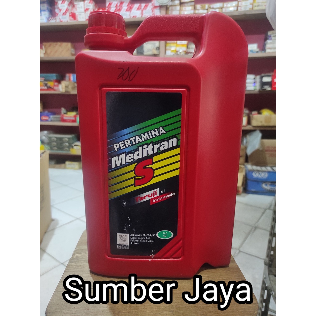 Oli Meditran S 40 5 Liter - Oli Mesin Mobil - 100% Asli