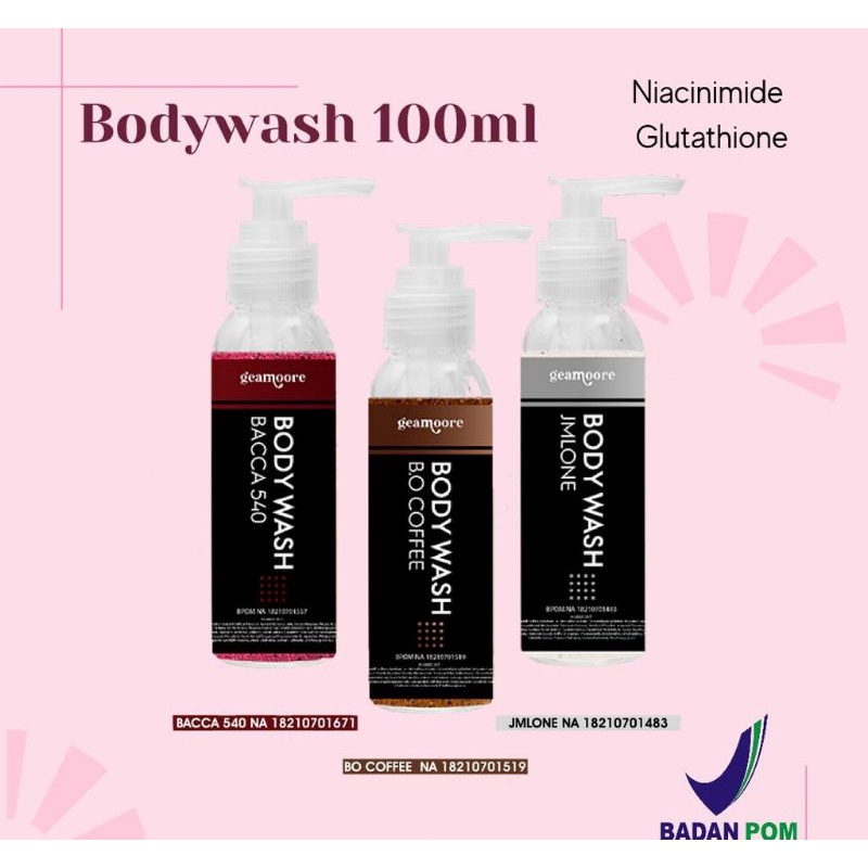 GEAMOORE BODY WASH 100ML