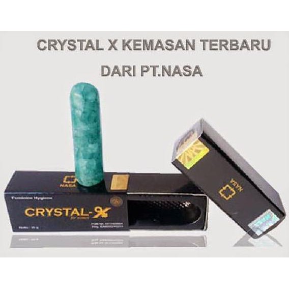 Produk Terpercaya Chrystal X NASA Asli Original CX Chrystal-X BPOM Barcode exp 04 2019 BARANG BAGUS