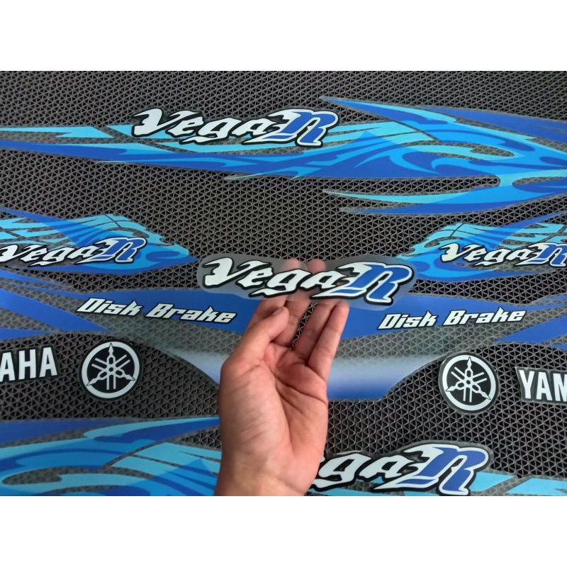 STRIPING  TRANSPARAN YAMAHA VEGA R NEW