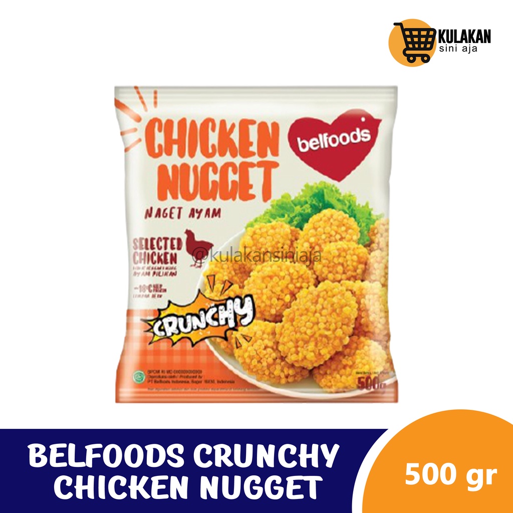 

Belfoods Crunchy Chicken Nugget 500 Gram