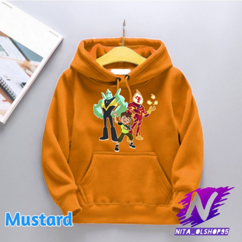 Hoodie Ben 10 hoodie anak ben10 kartun anak