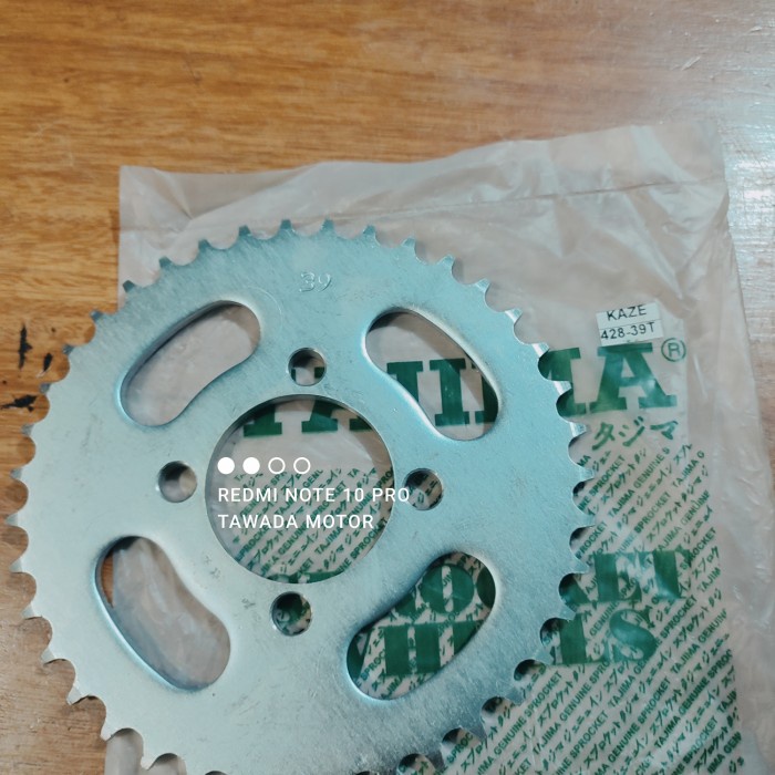 GIR GEAR BELAKANG 39T-428 KAWASAKI KAZE