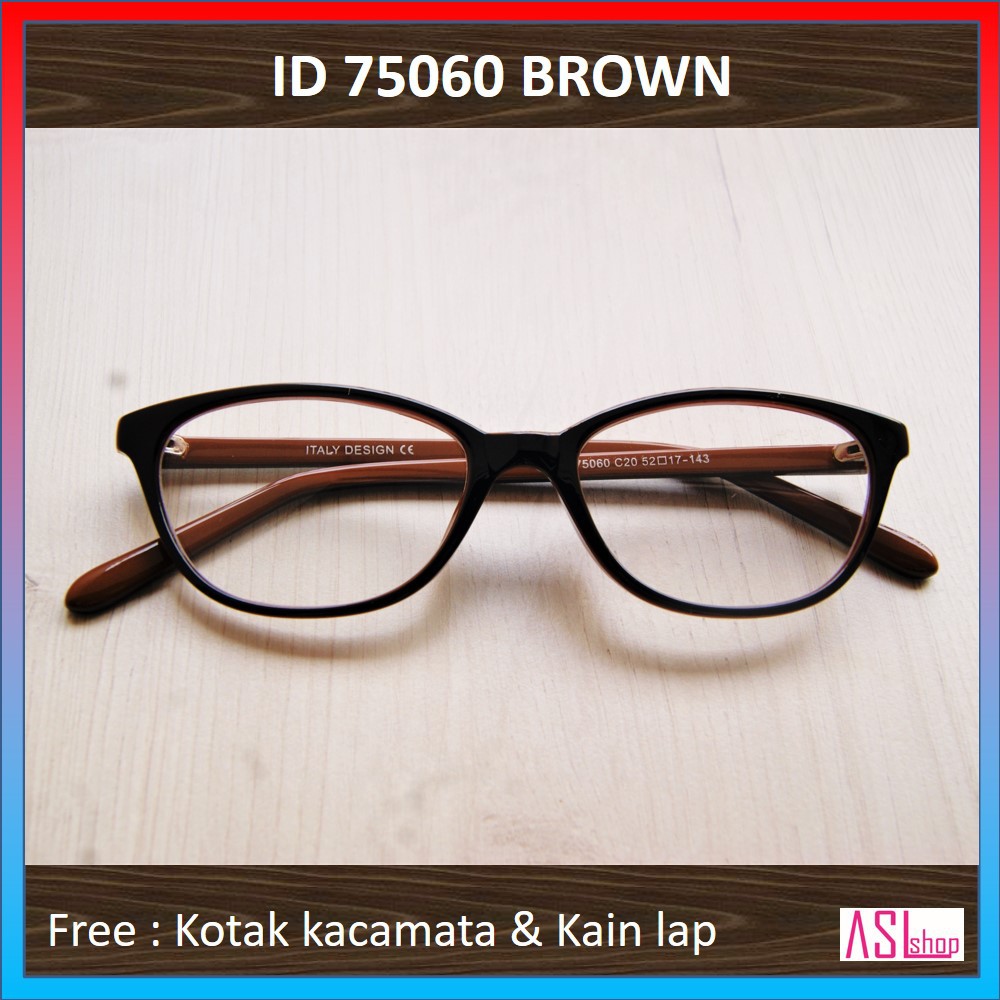 FRAME DAN KACAMATA MINUS KOREA (KODE = ID 75060)