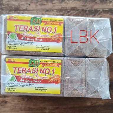 

Terasi No 1 AB / Terasi Udang Pulau Bangka / Terasi Toboali / Terasi Bangka 500 gra