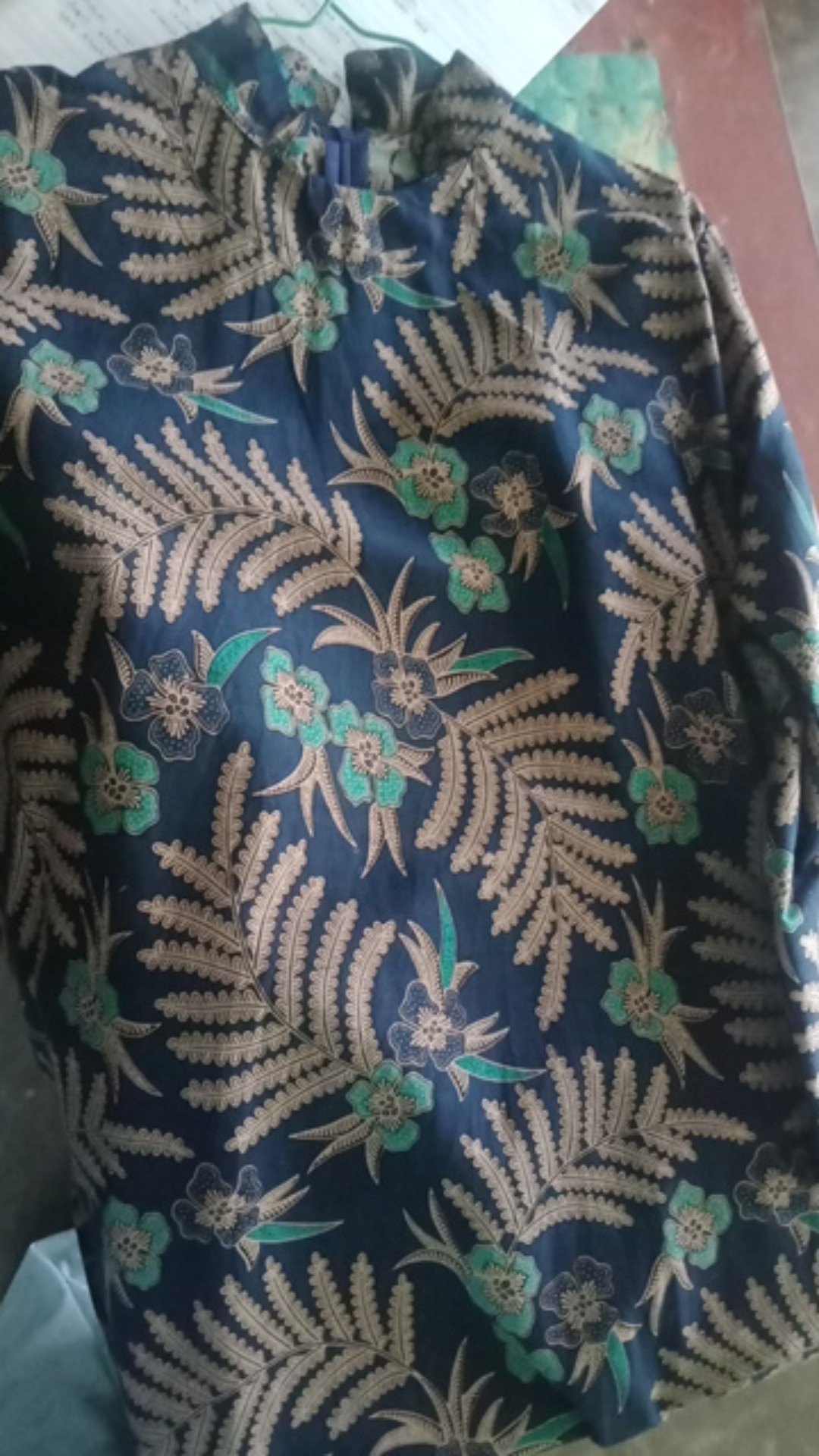 Maura Couple - Sania Ruffle Batik Couple Ori Ndoro Jowi Garansi Termurah Shopee - Batik Modern Solo