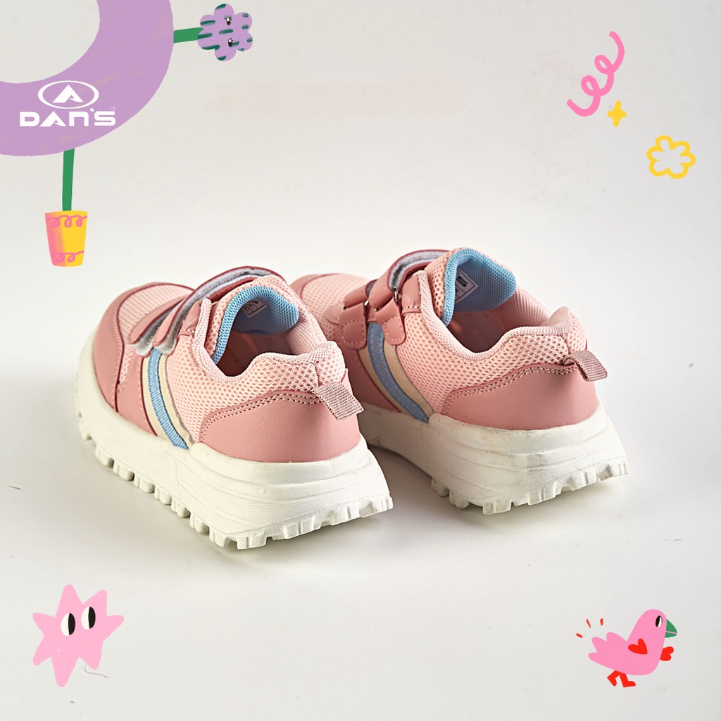 Dans Petro Sepatu Sneakers Anak Perempuan - Pink