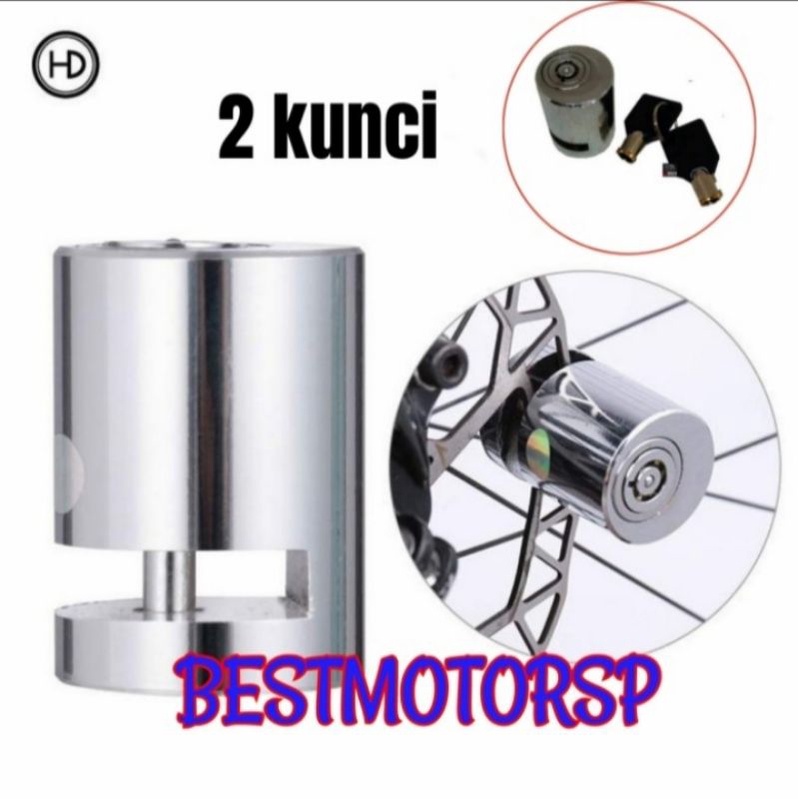 Kunci Disc Cakram / Disc lock Untuk Motor Sepeda