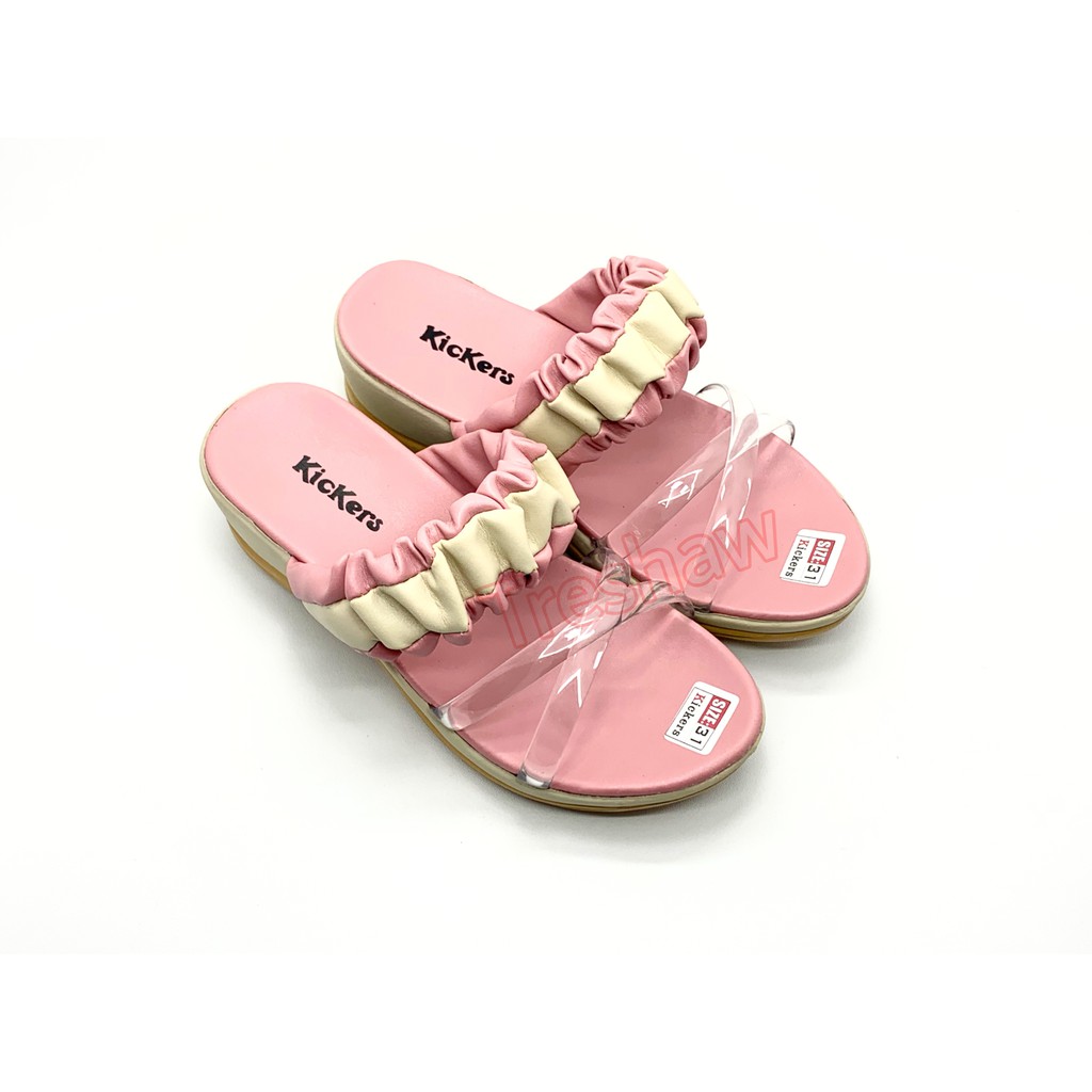 Sandal Anak Perempuan Wedges Jelly Kickers Elegant