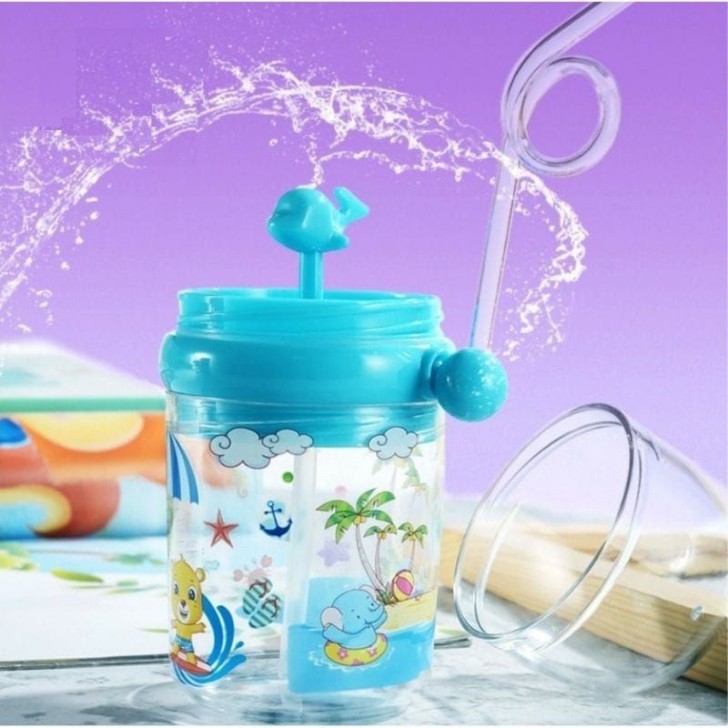 Botol Minum Anak AIR MANCUR Lumba-Lumba BPA FREE 250ml BP-240