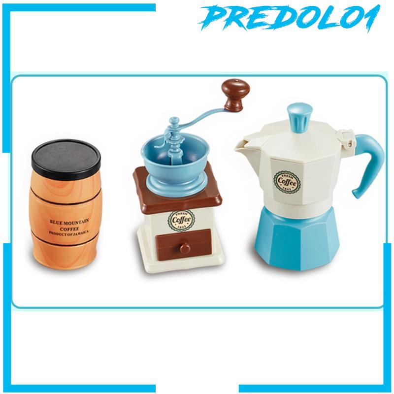 [PREDOLO1] Pretend Play Coffee Maker Gifts Pretend Play House Tea Party Set for Boys